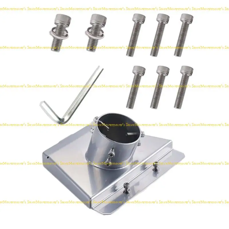 Placa montagem parabólico satélite W91A para pratos padrão satélite Gen3, aço inoxidável