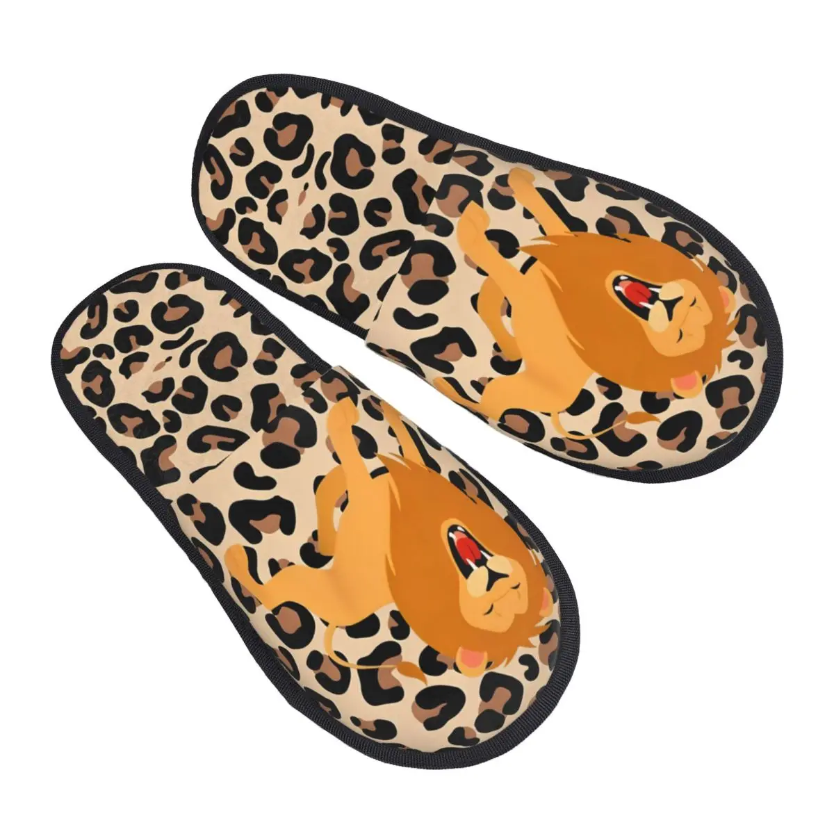 

Custom The Lion King House Slippers Women Soft Memory Foam Slip On Bedroom Slipper Shoes