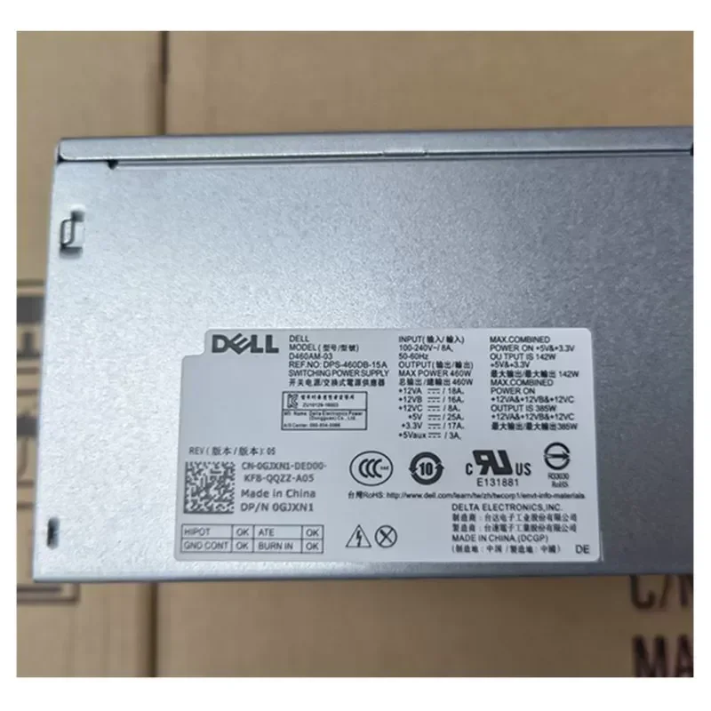 for DELL XPS 8100 8910 8700 Power Supply D460AM-0 Replacement PSU Unit Compatible Desktop Computer Internal Power Source