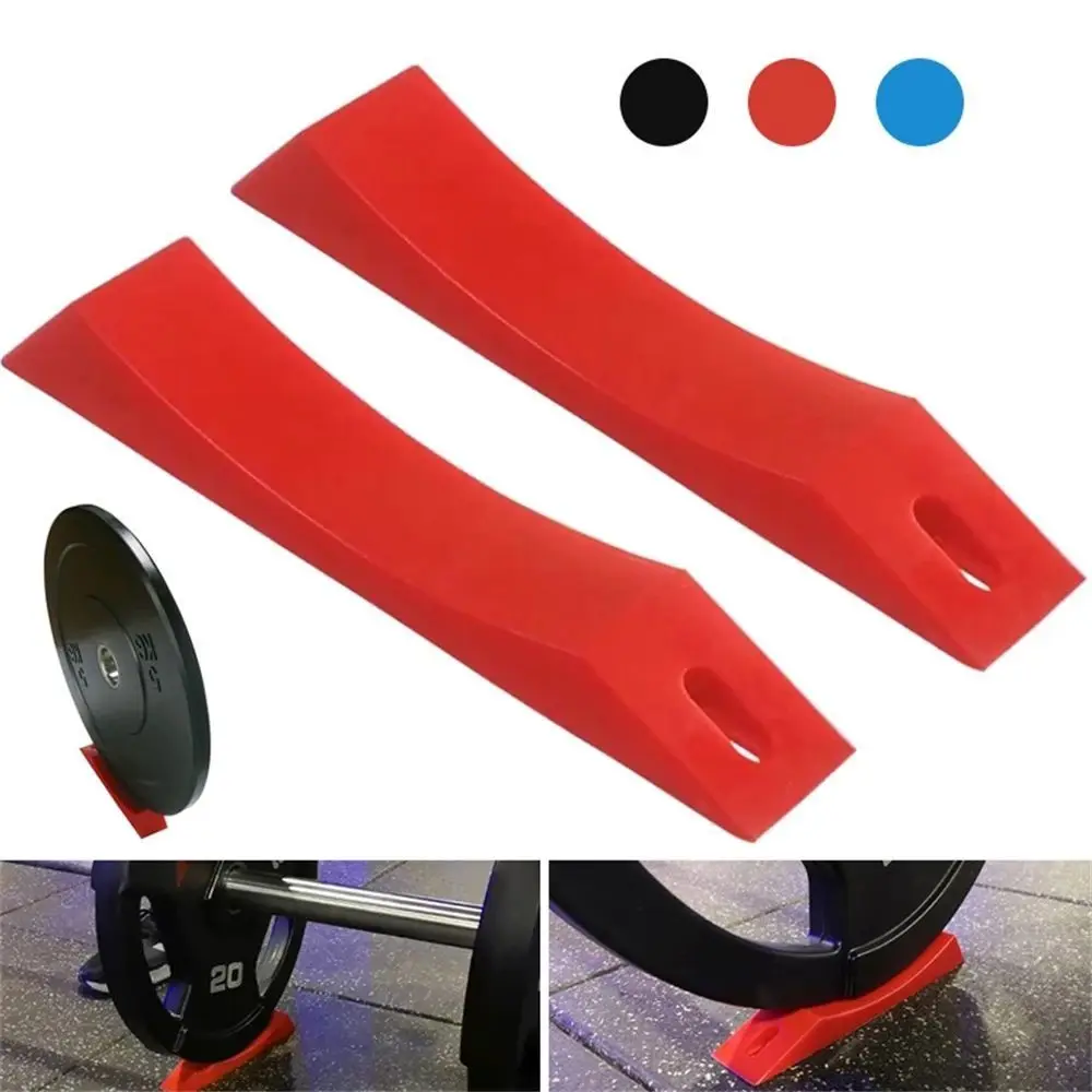 

1 Pair Weightlifting Deadlift Barbell Pads Anti-slip Stable Deadlift Barbell Cushion Safe High Load Bearing Fitness Bar Jack