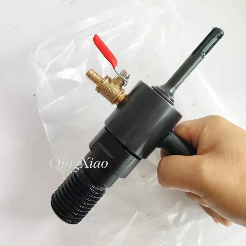 SDS-PLUS 1-1/4-7 UNC Rotary Hammer Adapter US Water Drill Bit Thread Connecting Rod Water Injector