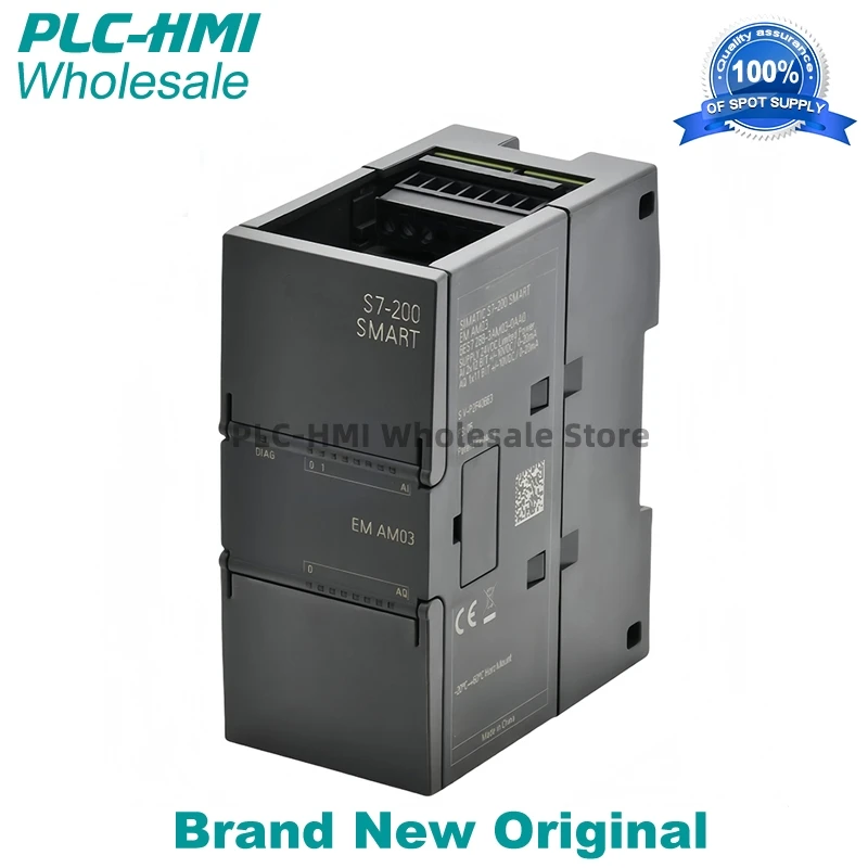 6ES7288-3AQ02-0AA0 6ES72883AQ020AA0 SIMATIC S7-200 SMART, Analog output SM AQ02, 2 AO, +/-10 V Original Brand New
