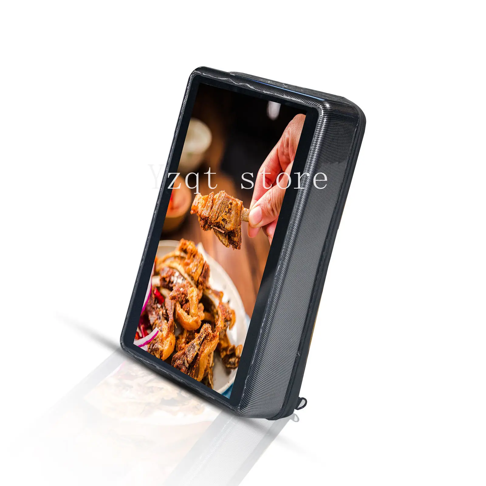 15.4 inch new digital walking smart LCD backpack billboard high resolution human mobile backpack billboard advertising machine
