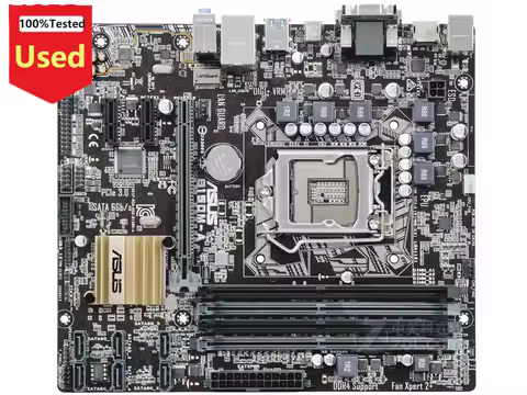 Asus PRIME B150M-A Original Desktop Intel B150 DDR4 Motherboard LGA 1151 i7/i5/i3 USB3.0 SATA3 Used