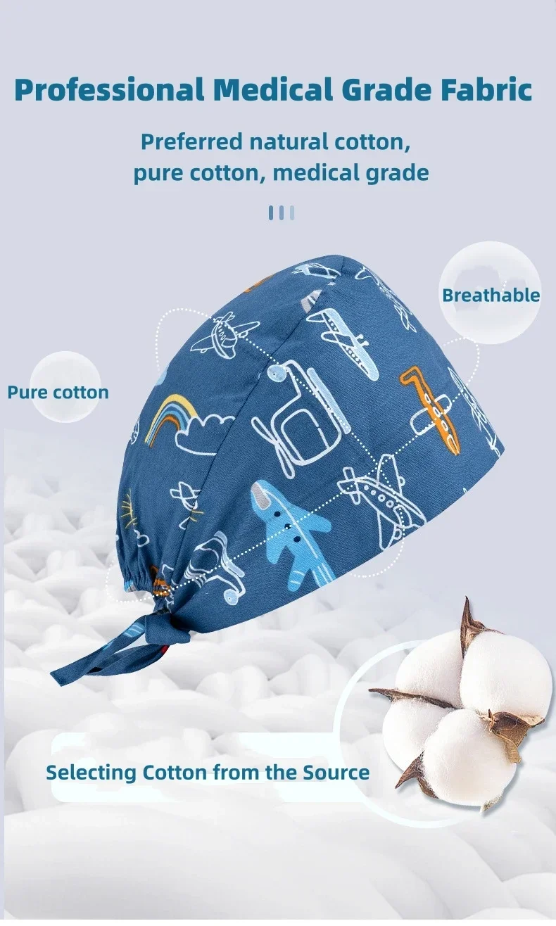 فرك بطباعة كرتون لعيد الميلاد ، غطاء تمريض ، غطاء عمل ، عيادة أسنان ، صالون تجميل ، سبا ، ممرضة ، مختبر ، حيوان أليف