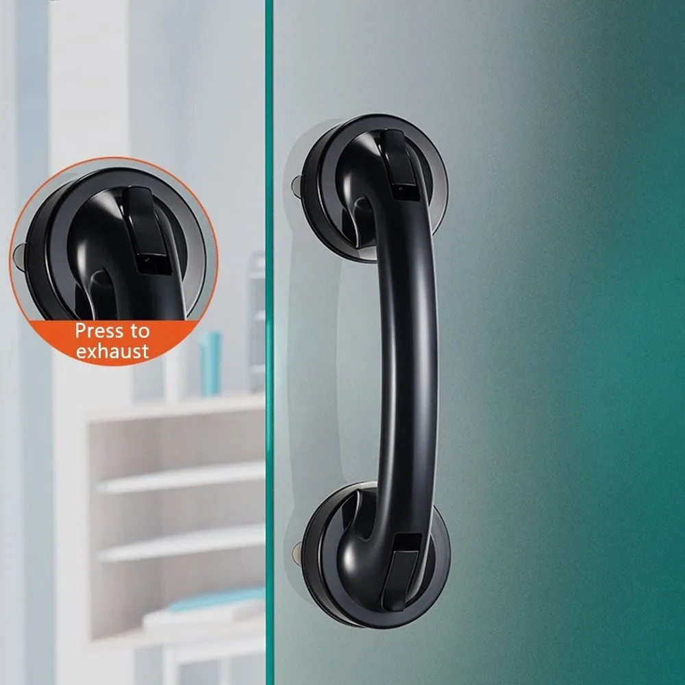 Новая ручка на присоске без сверления, многоразовая противоскользящая стеклянная дверная ручка, прочные дверные ручки на присоске, мебельная фурнитура