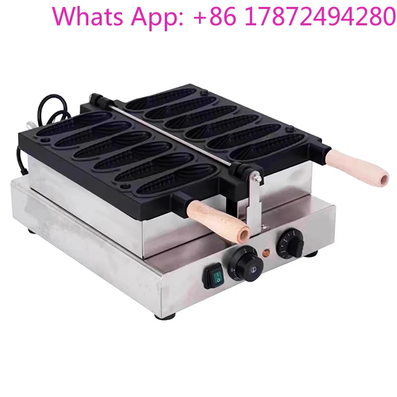 Corn burning machine commercial electric  corn crispy stick machine can be flipped FY-1101Y electric heating single row corn