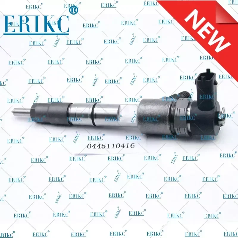 ERIKC Diesel Fuel Injectors 0 445 110 416 High Pressure Common Rail Injector 0445110416 Fuel Spray Gun Set 0445 110 416