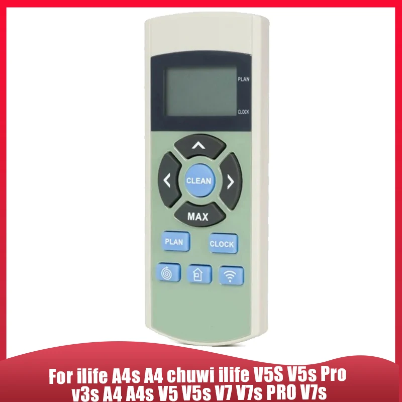 For Ilife A4s A4 Chuwi Ilife V5S Pro V3s A4 A4s V5 V7 V7s PRO V7s Robot Vacuum Cleaner Remote Control