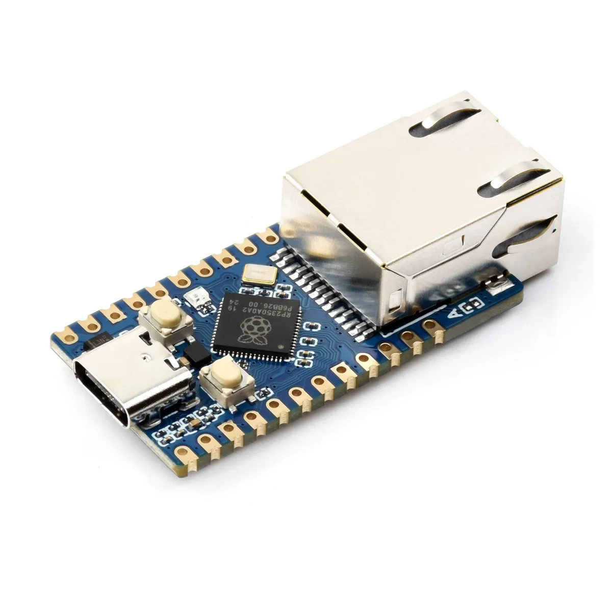 Плата разработки RP2350-ETH Модуль порта Ethernet RP2350 Встроенный стек протокола TCP/IP CH9120