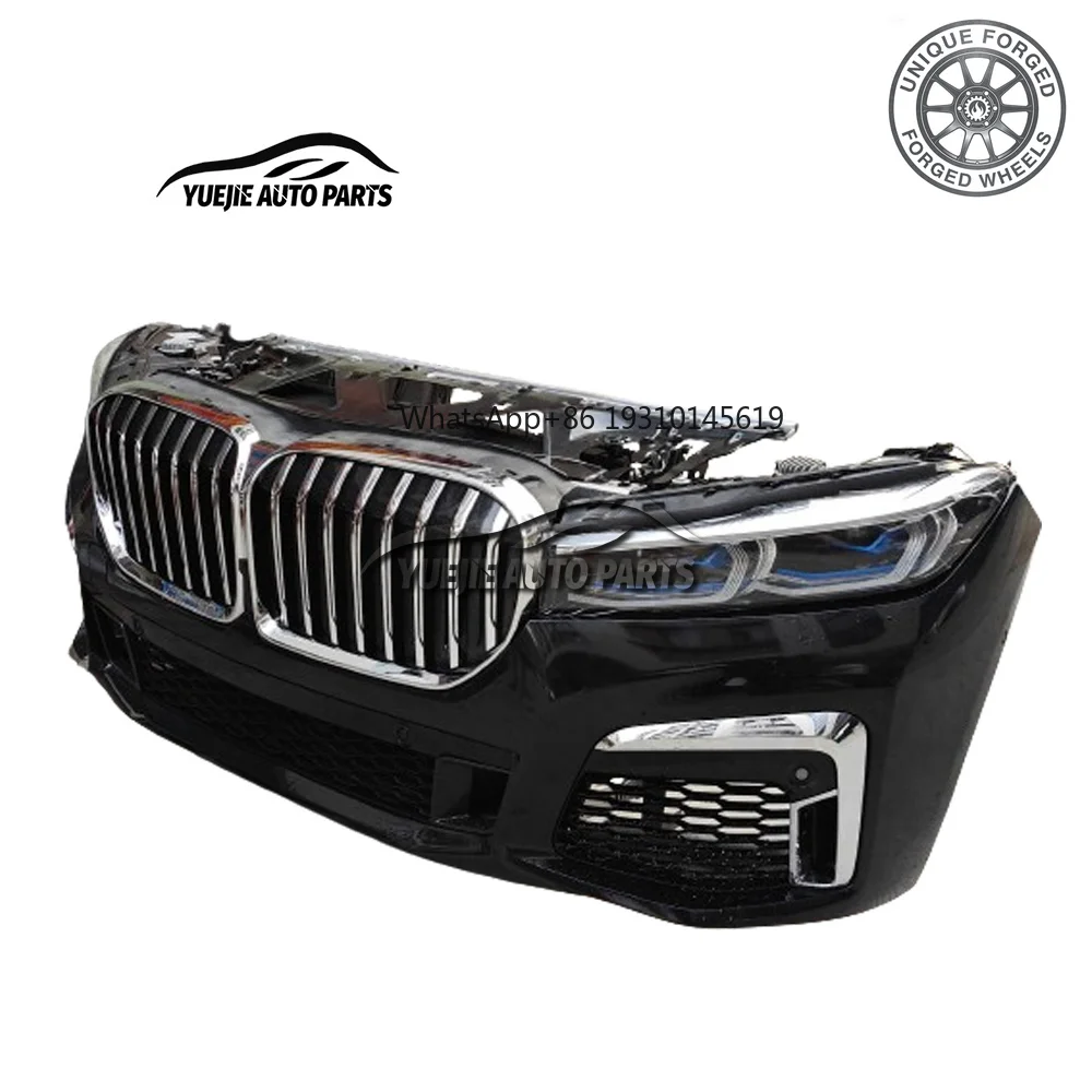 

26 Style Hot Selling High Quality Automotive Bumper Assembly For bmw 7 Series 740li G12 Front Bumper Assembly Front Nose 2021-20