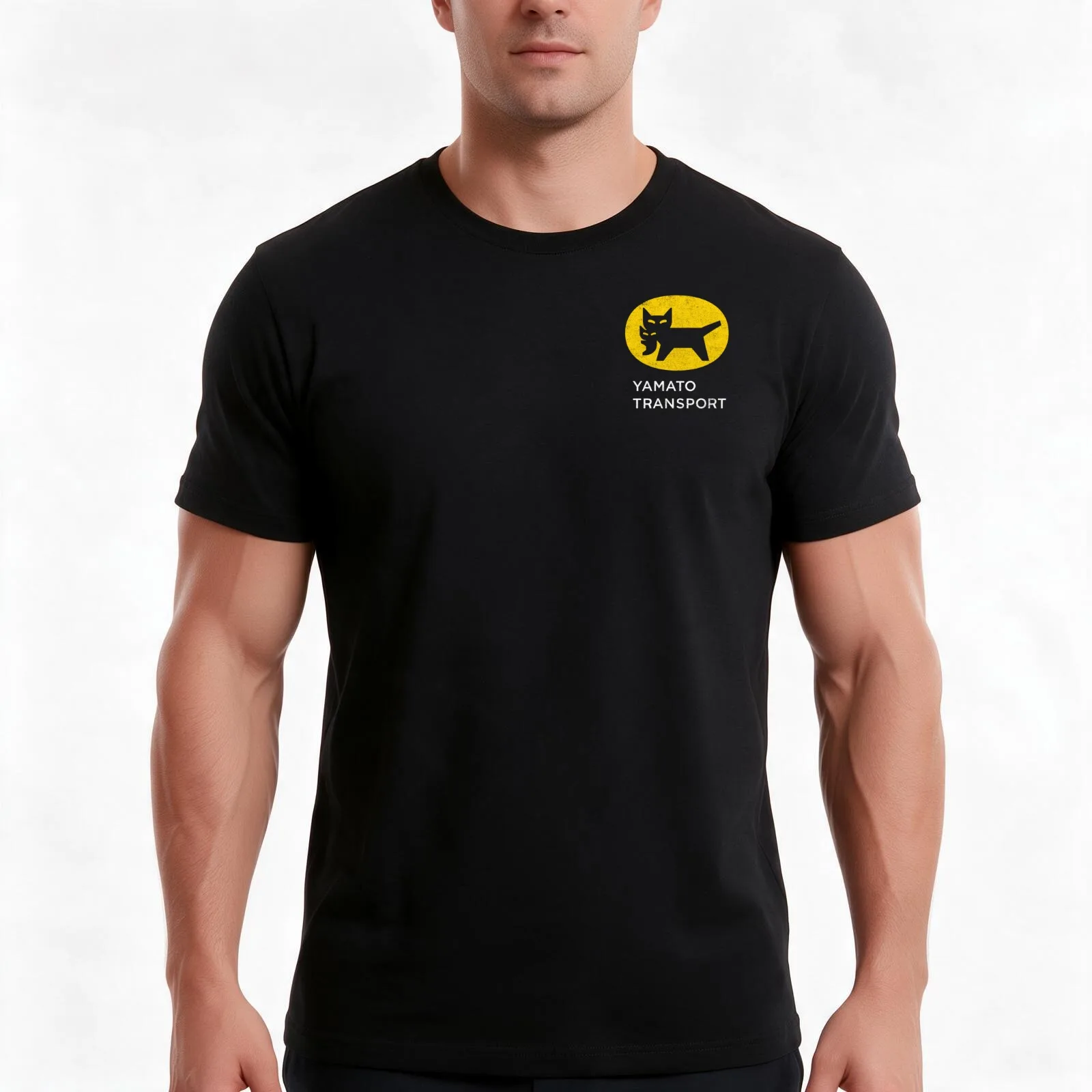 Yamato Transport - Death Stranding (Chest Pocket Variant) T-Shirt, Summer Casual Cotton Tee, Oversized Streetwear Tops