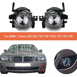 Front Fog Lights Foglights Fog Lamp Foglamp With Bulbs For BMW 7 Series E65 E66 730 740 745D 735 745 760 2005 2006 2007 2008