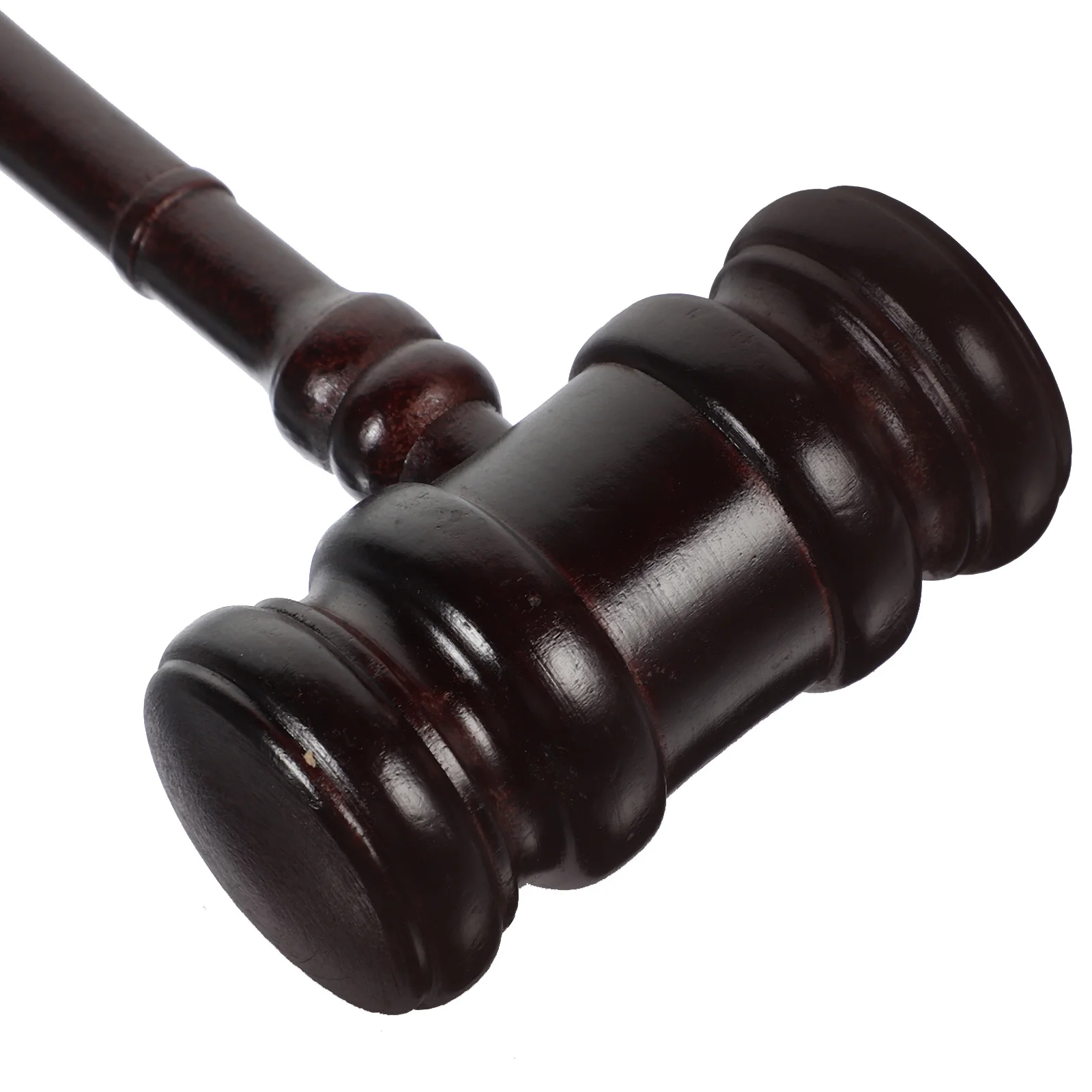 

Auction Hammer Solid Wood Build Loud Clear Knocking Sound Ideal for Judge Lawyer Board Chairman Professional Gavel Tool