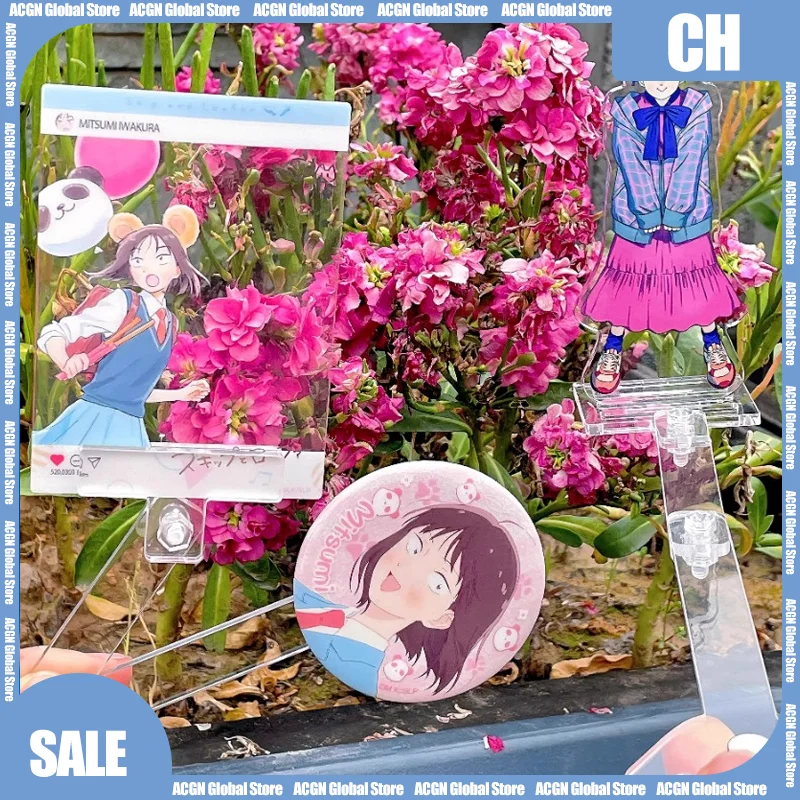 

11cm Magnetic 3-in-1 Display Stand Acrylic Photo Prop for Anime Badges Kawaii Snapstick with Foldable Base Collectors Tool Gift