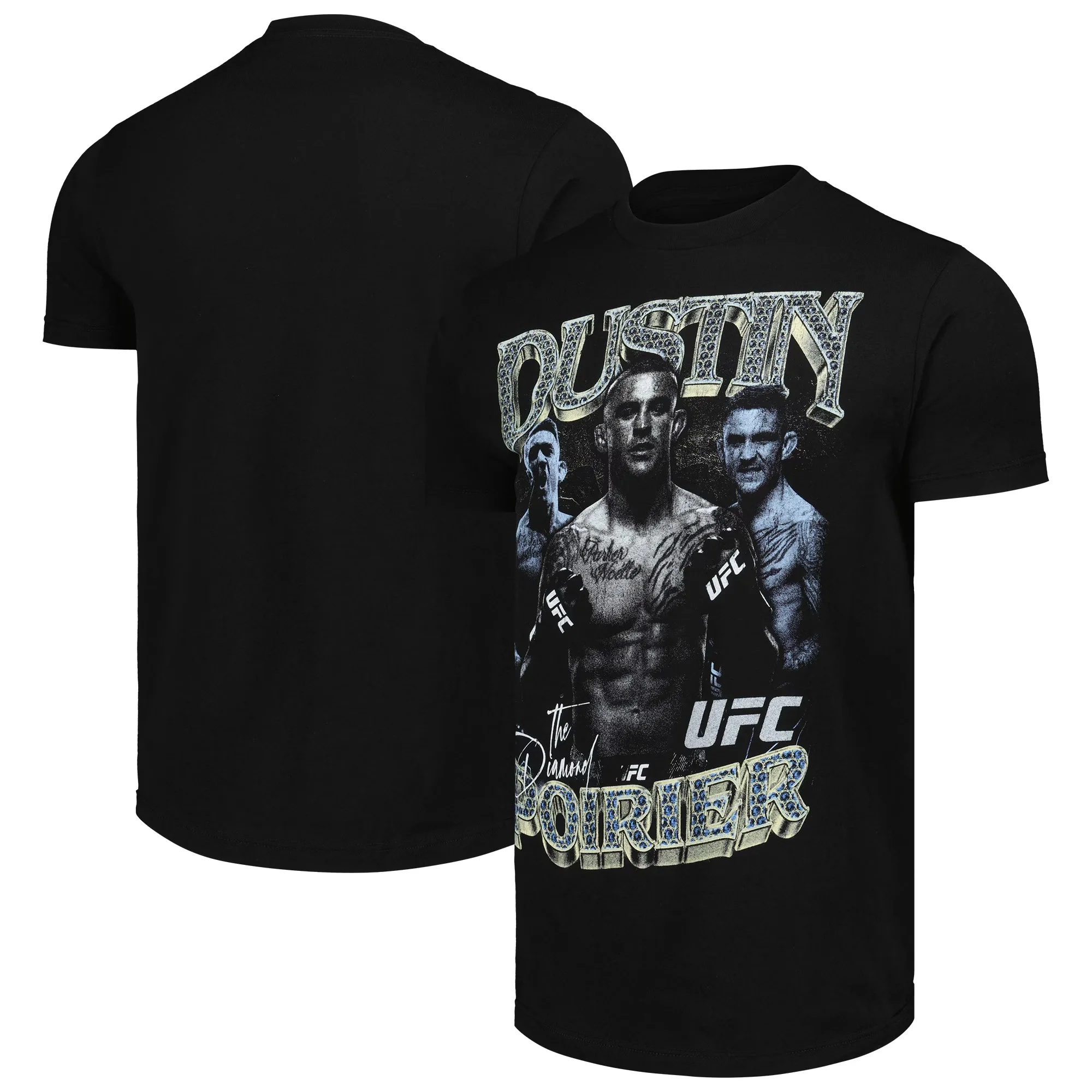 

Лето 2026, женская футболка из хлопка с графическим принтом UFC Dustin Poirier, приятная для кожи, впитывающая пот, унисекс, с коротким рукавом, повседневная Y2k