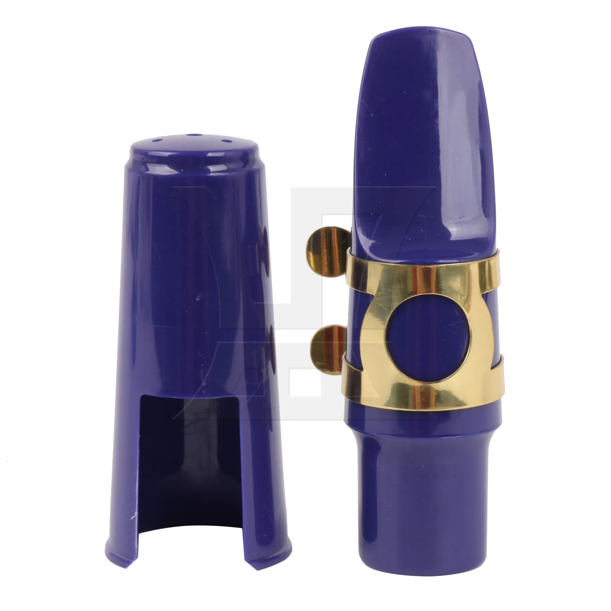 

Yibuy 1PC Alto Saxophone Mouthpiece Kit with Metal Ligature Reeds Plastic Cap High Quality Material Purple