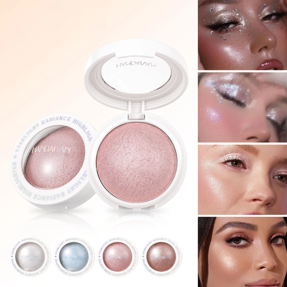 Highgloss Makeup Highlighter Smooth Mashed Potato Texture Highlight Pearlescent Contour Long-lasting Waterproof Body Highlight