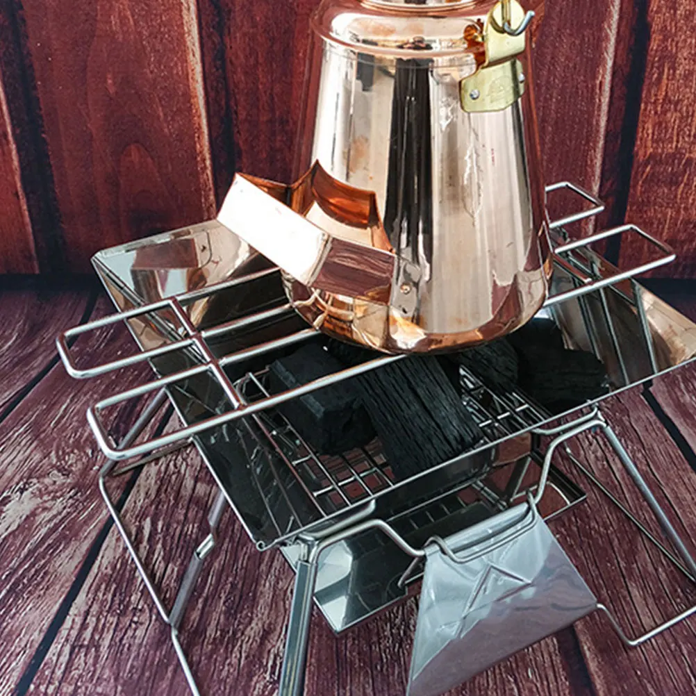 

Stainless Steel BBQ Mesh Grill Grate Outdoor Charcoal Camping Grilling Barbeque Wire Net