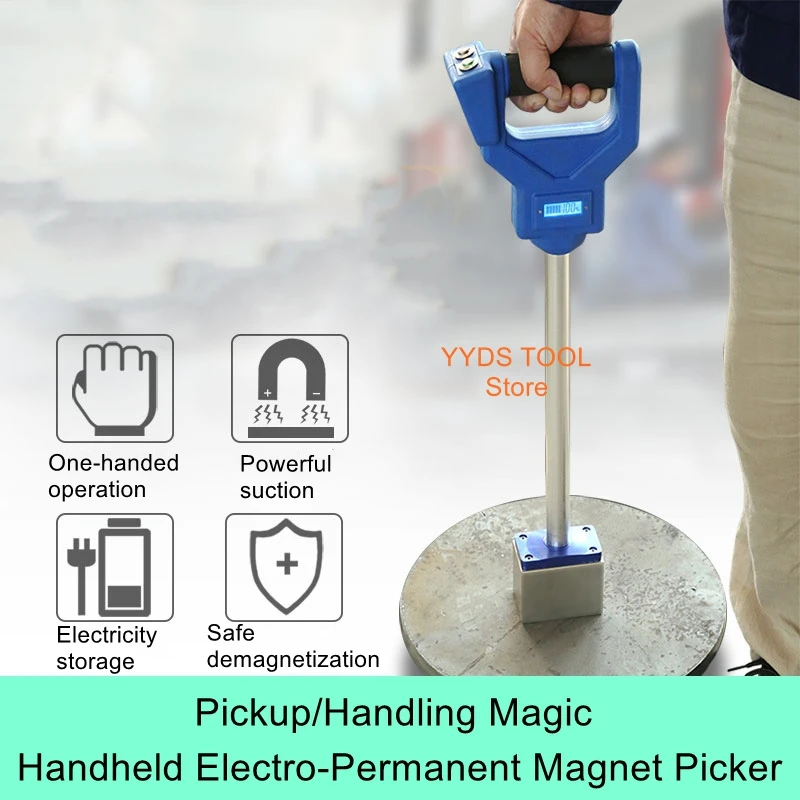 

Electrically Controlled Permanent Magnetic PickerMagnetic PickerPortable Handling ToolStrong Magnetic Handheld EPP