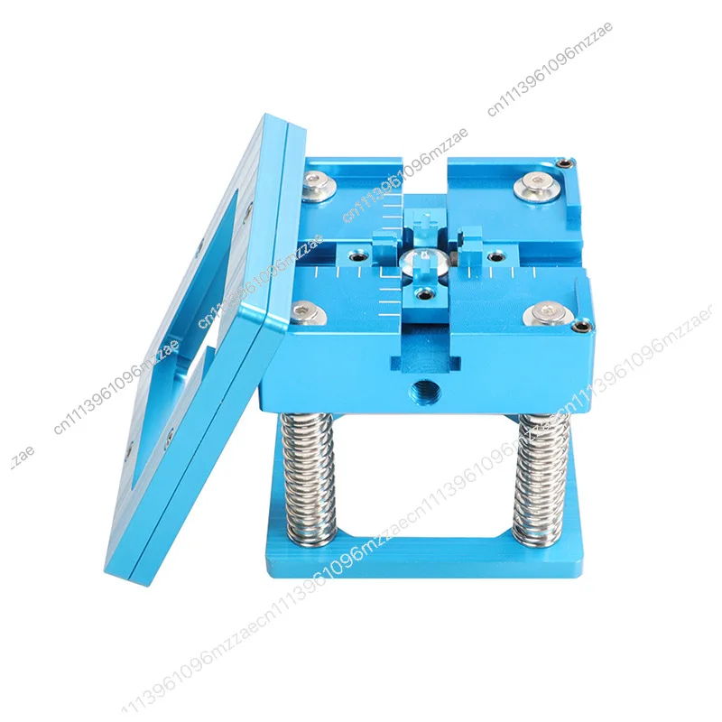 90 * 90 Blue Planting Table with Handle, Multi-functional Tin Planting Frame, Chip Maintenance Fixture