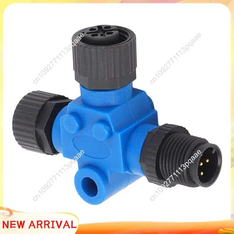 

N84R Лодки для NMEA 2000 Морской Т-разъем M12 5-контактный IP67 Водостойкий тройник с магистральным кабелем Терминатор для сетей Lowrance