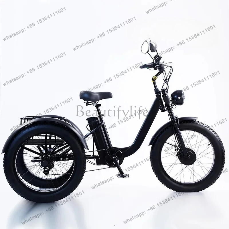 LXCiclomotore leggero per auto con cestello per verdure per auto a velocità variabile umana elettrica a pedale generale da 24 po