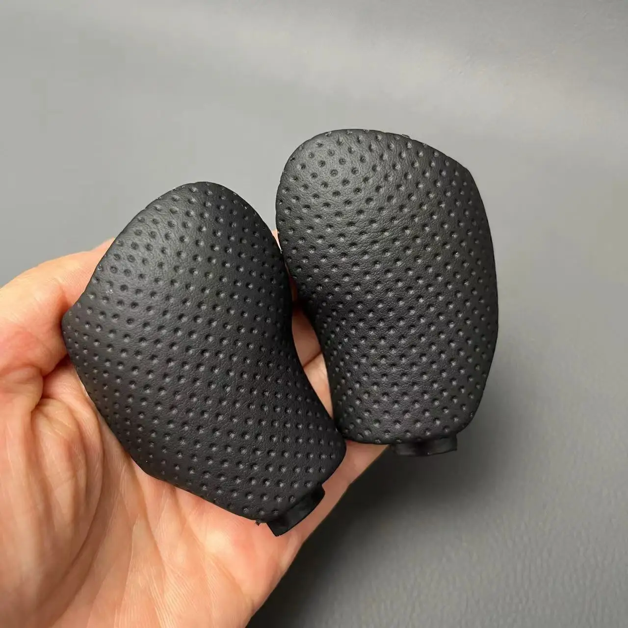 For Skoda Octavia Superb Fabia Yeti DSG Gear Shift Knob PU Leather Side Cover Interior Parts Car Accessories