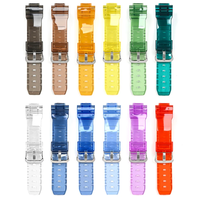 Resin Watch Strap+Case for Casio DW-5600/5000/5030/5025 GW-B5600 GW-M5610/M5600 G-5600 GLX-5600 GLS-5600 Wrist Band Bracelet