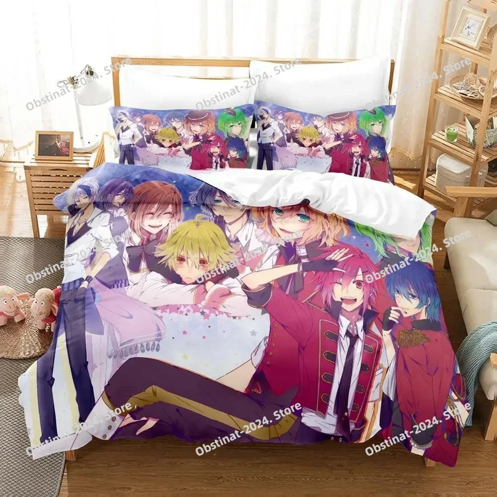 3d Anime Marginal #4 Bedding Set Printed Duvet Cover Pillowcase Single Double Style Queen King Size Sets Home Textile