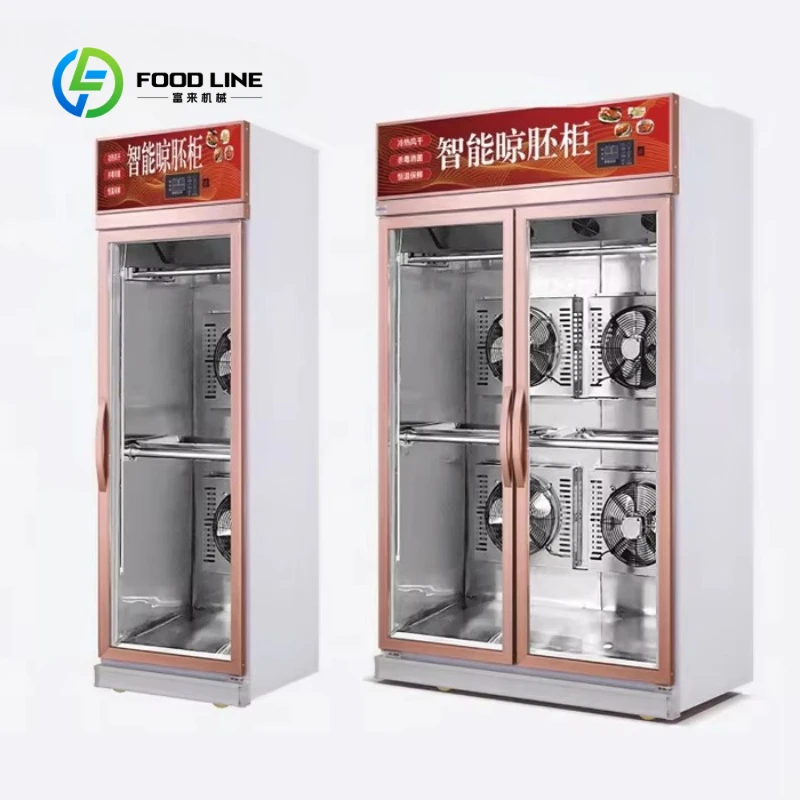 Customized Roast Duck Roast Chicken Storage Cabinet Food Display Drying Cabinet with Glass Door Roast Duck Drying Cabinet