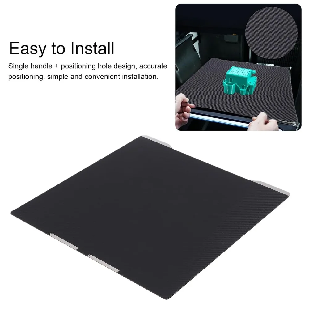 Flexible 184x184mm Build Plate Double Sided Smooth Surface Print Bed Platform Sheet Home Workshop