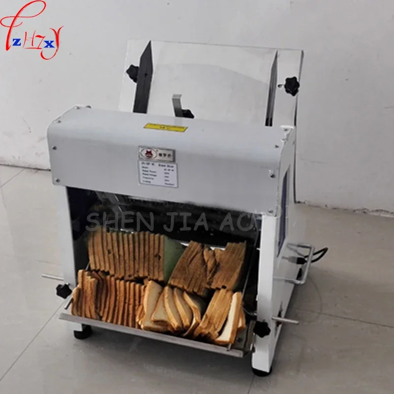 31 fatias de pão saco quadrado tosu máquina de truques sanitários 110/220velétrico comercial cortador de pão de aço inoxidável