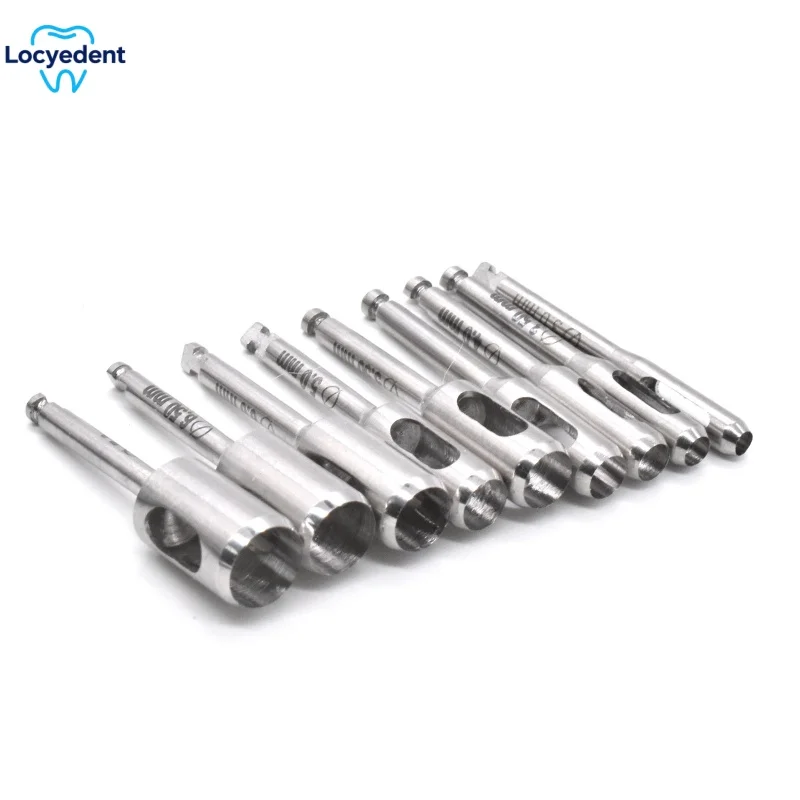 Dental Alveolar Bone Opening Cutter Surgical Tools Dental Implant Positioning Gingival Drill Ring Tissue Punch Extraction Tool
