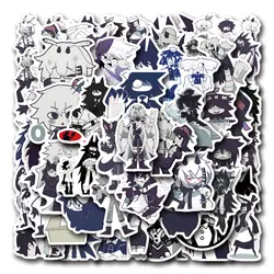 56Pcs Cartoon Fundamental Paper Education Stickers Miss Circle Graffiti Stickers DIY Laptop Suitcase Waterproof Sticker