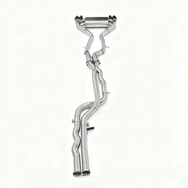 GDR F87 M2C Exhaust System for  S55 M2 Competition 3.0T-Stainless Steel Mirror Polished Midpipe Valved Muffler Catback 1 Year