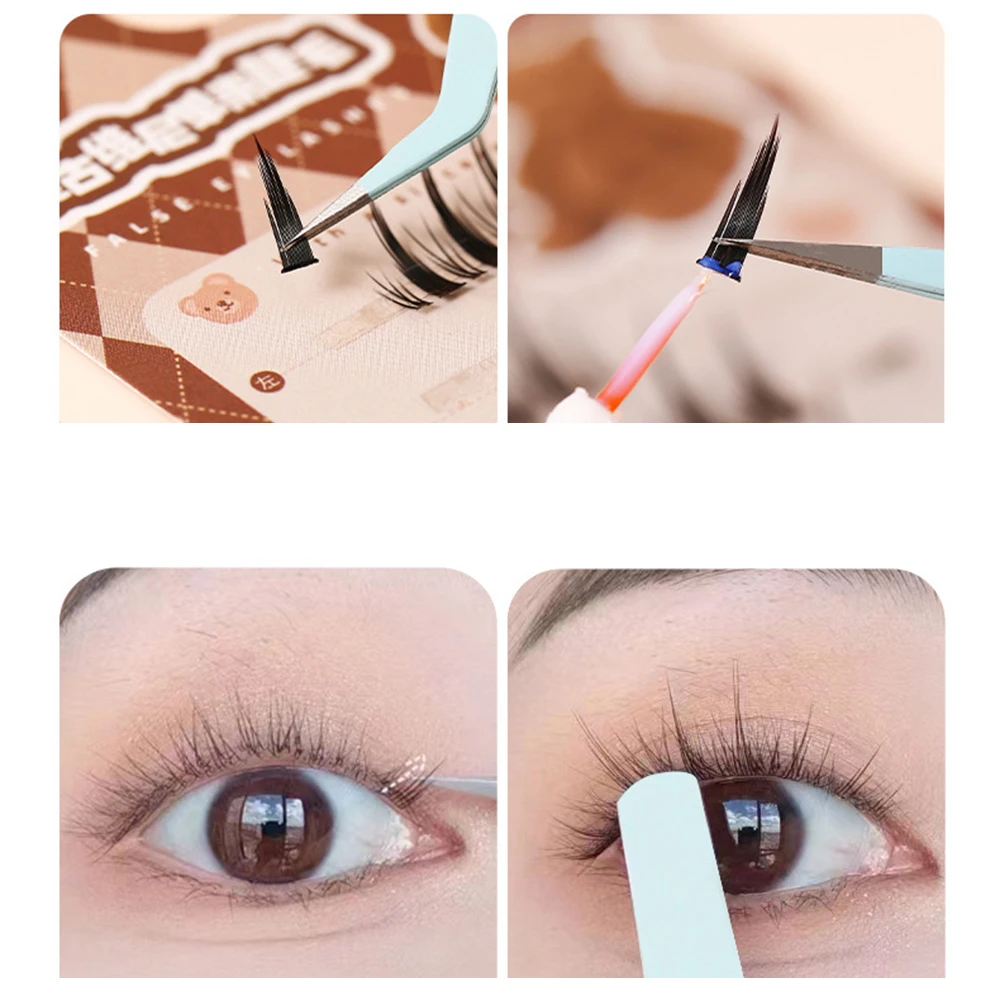 Secagem rápida Forte Falso Eye Lash Extension Glue, Mink Cílios Adesivo, Suave e Não Irritante, Baixo Cheiro, 1Pc