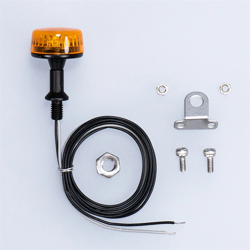 

Светодиодный вращающийся световой сигнал 5 В, радиоуправляемый грузовик для 1/14 Tamiya SCANIA 770S Volvo 56360 ACTROS MAN Экскаватор LESU HUINA Kabolite