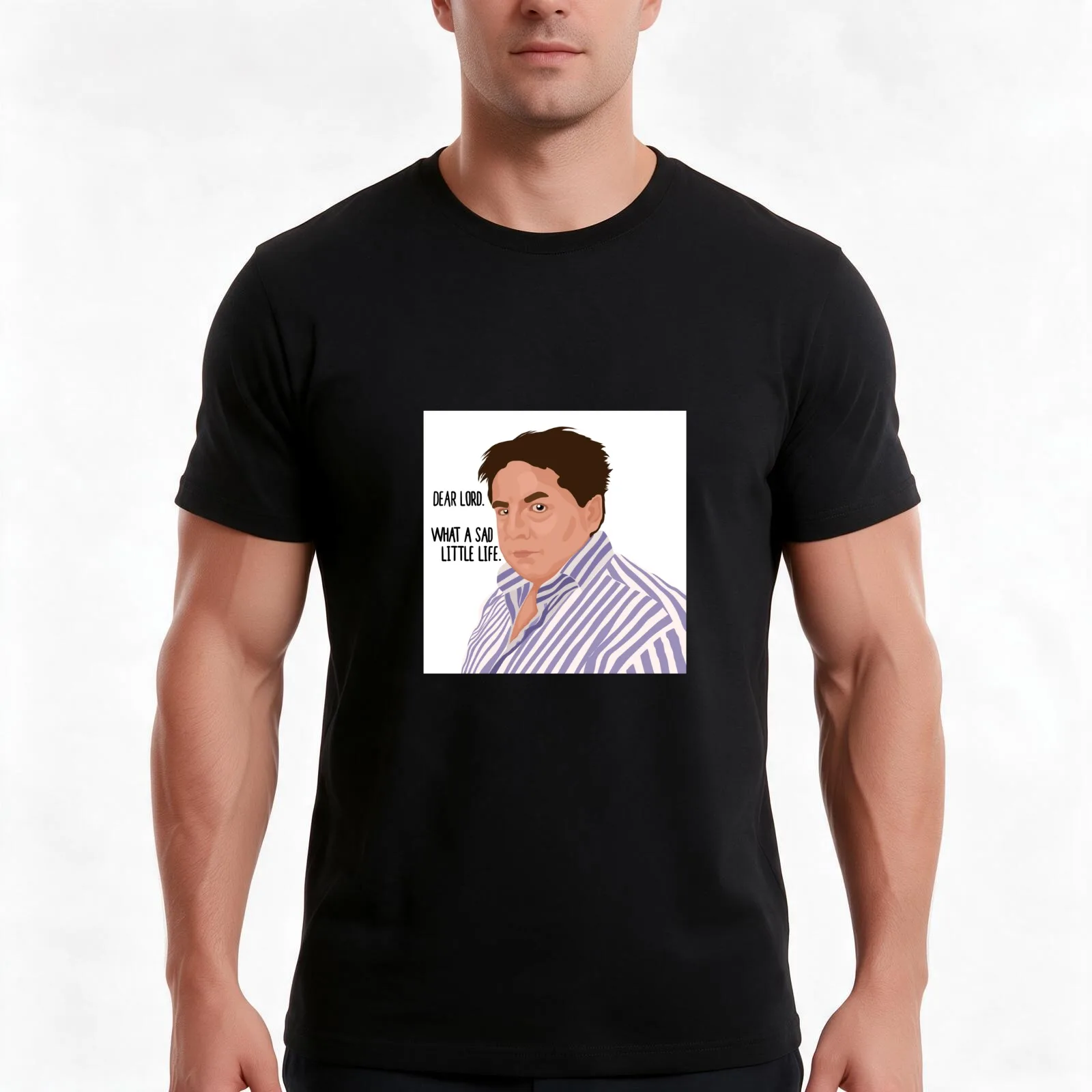 Come Dine With Me - You Won Jane. Dear Lord What A Sad Little Life. Peter T-Shirt Summer Casual Cotton Tee Unisex Men Women
