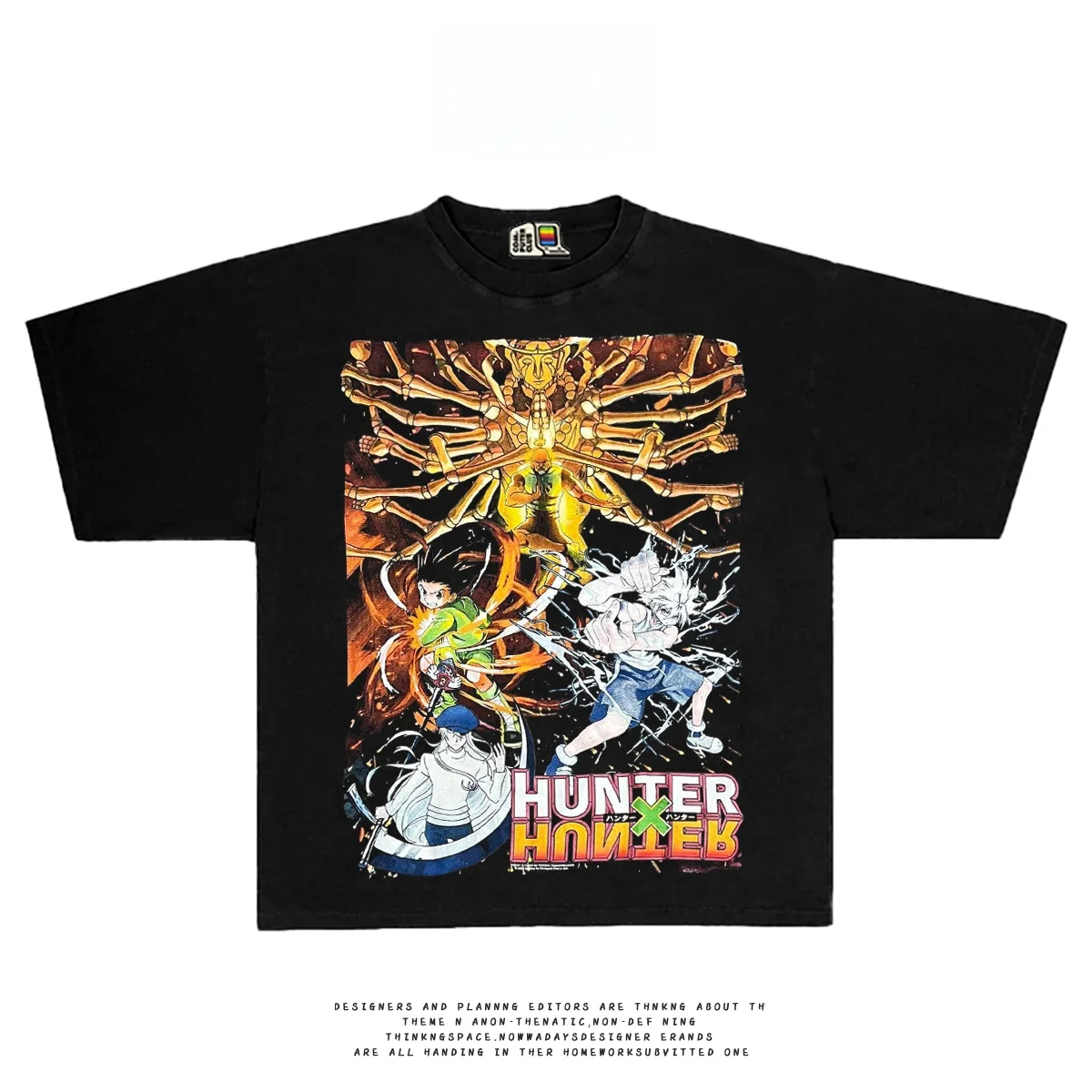 オールネイチャーダークスタイル超クールストリートヘビーウェイトレトロ半袖tシャツオーバーサイズトレンディカジュアルコットントップスメンズ用