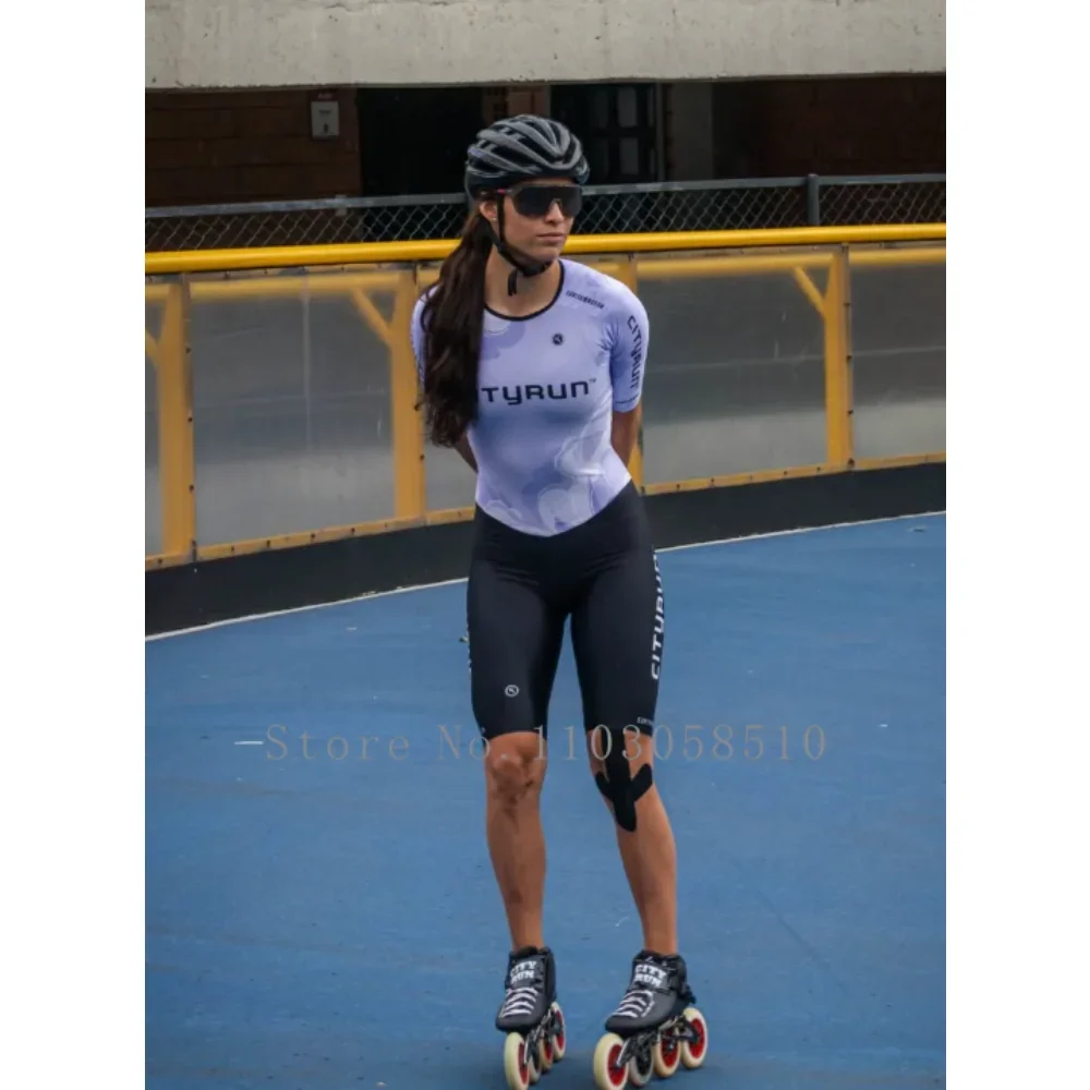 2025 Cityrun Speed Skating Unisex Skates Suit Triathlon Speed Inline Roller Skate Monkey Skinsuit Comfortable Fast Skating 2025