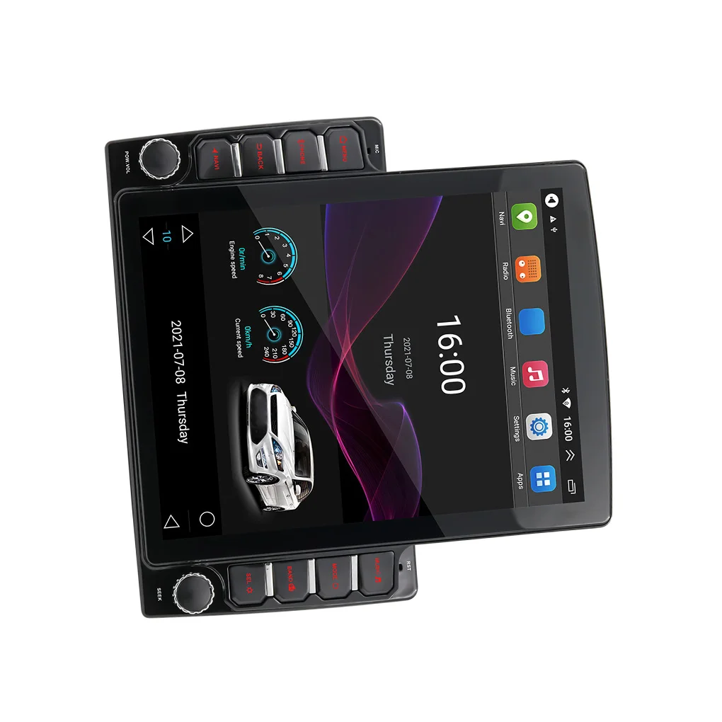 

Car GPS Navigation Universal Multimedia FM Radio Center RDS function Vehicle-mounted Video Player for Subwoofer