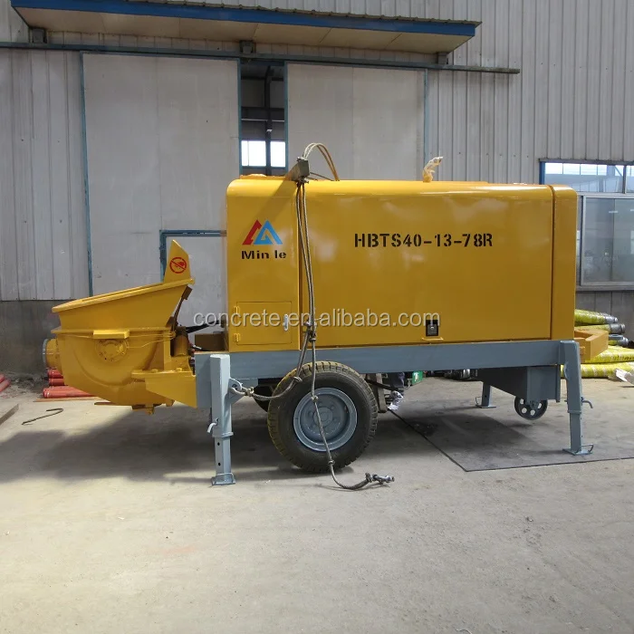 YG Customized Factory-Different Models Small Diesel Concrete Pump Portable Stationary Civil Engineering Construction New Conditi