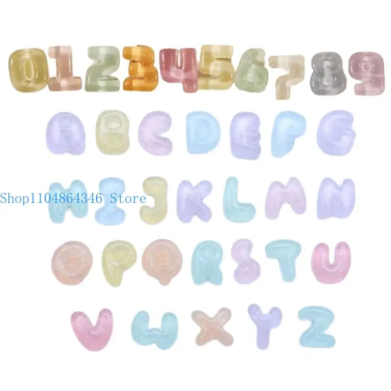 652F Resin Keyboard Stickers Full Letter And Number Set Keypad Height Increaser