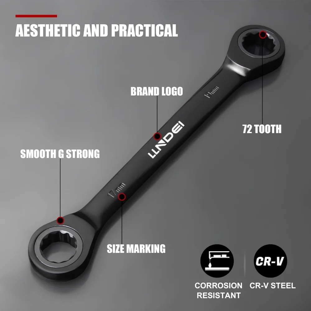 Set di attrezzi meccanici da 160 pezzi, set di bussole metriche Kit di attrezzi professionali con azionamento da 1/2 1/4 3/8 pollici, kit profondo e poco profondo CR-V con rapido