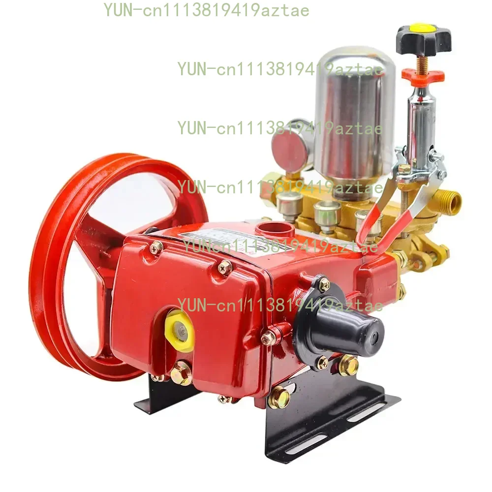 Spraying Three Cylinder Plunger Pump 7.5HP 12-22 L/min High Pressure Triplex Plunger Pump Pesticide Sprayer Cleaning Machine