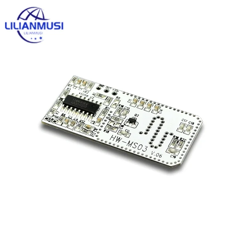 

50PCS HW-MS03 Performance Motion Sensor Module Radar Motion Sensor 2.4GHz to 5.8GHz Microwave Radar Sensor Module for Arduino