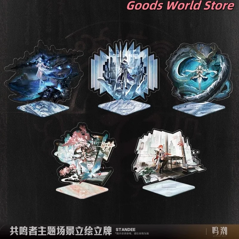 

Original Wuthering Waves Figure Shorekeeper Jinhsi Changli Xiangliyao Zhezhi Acrylic Ornament Official Genuine Cosplay Anime