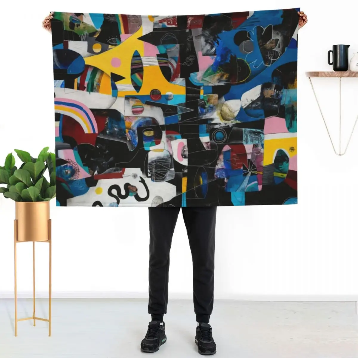 HAVING SOMETHING TO BLOCK OUT THE SUN IS GOOD FOR THE SOUL Throw Blanket Bed linens Bed covers Sofa funny gift Single Blankets