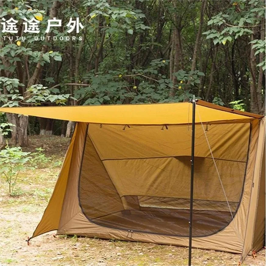 Portable Foldable Single Person Camping Tent Ultra Lightweight Rainproof Shelter Beach Tent